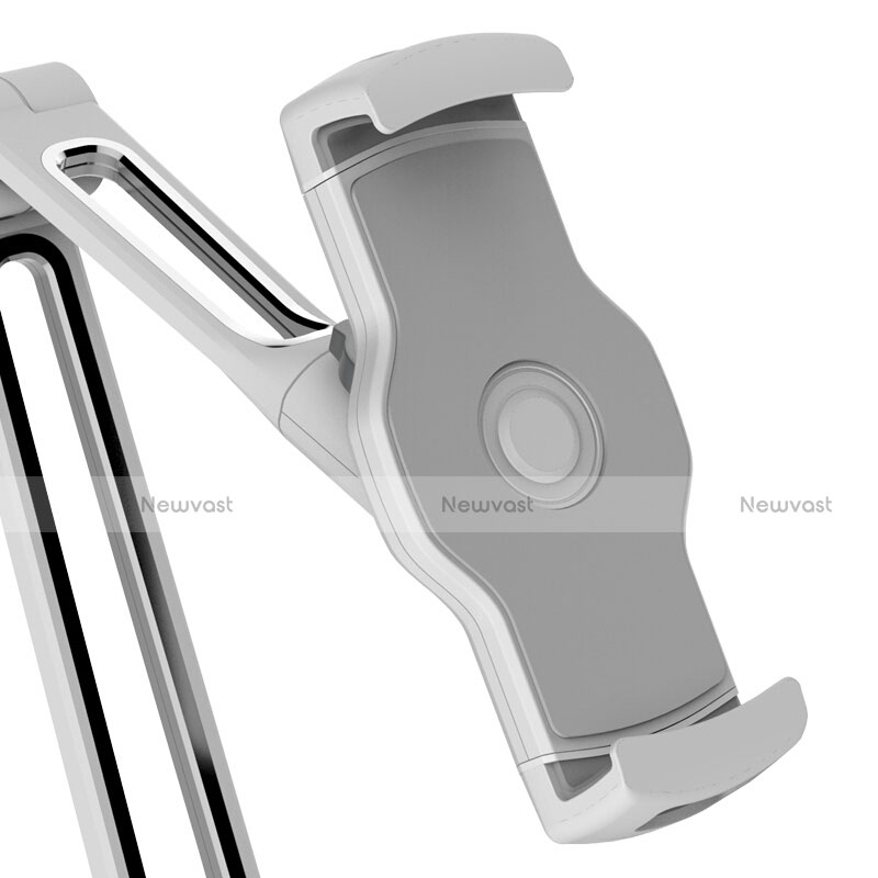 Flexible Tablet Stand Mount Holder Universal T43 for Samsung Galaxy Tab A6 7.0 SM-T280 SM-T285 Silver