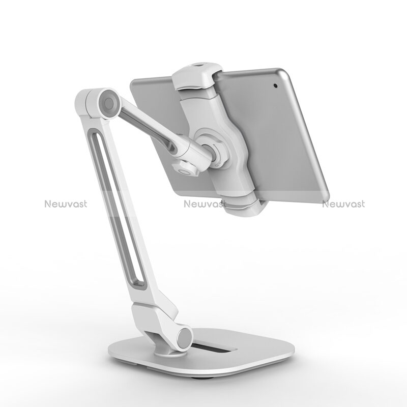 Flexible Tablet Stand Mount Holder Universal T44 for Apple iPad 10.2 (2019) Silver