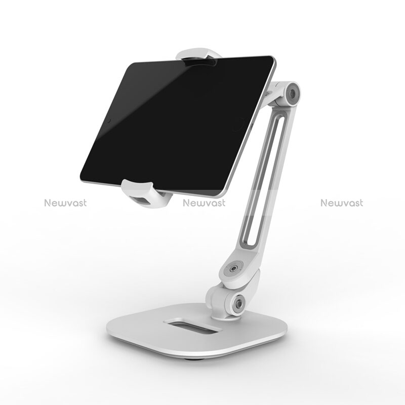 Flexible Tablet Stand Mount Holder Universal T44 for Apple iPad 10.2 (2019) Silver