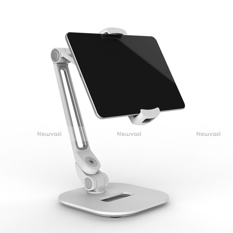 Flexible Tablet Stand Mount Holder Universal T44 for Huawei Honor WaterPlay 10.1 HDN-W09 Silver