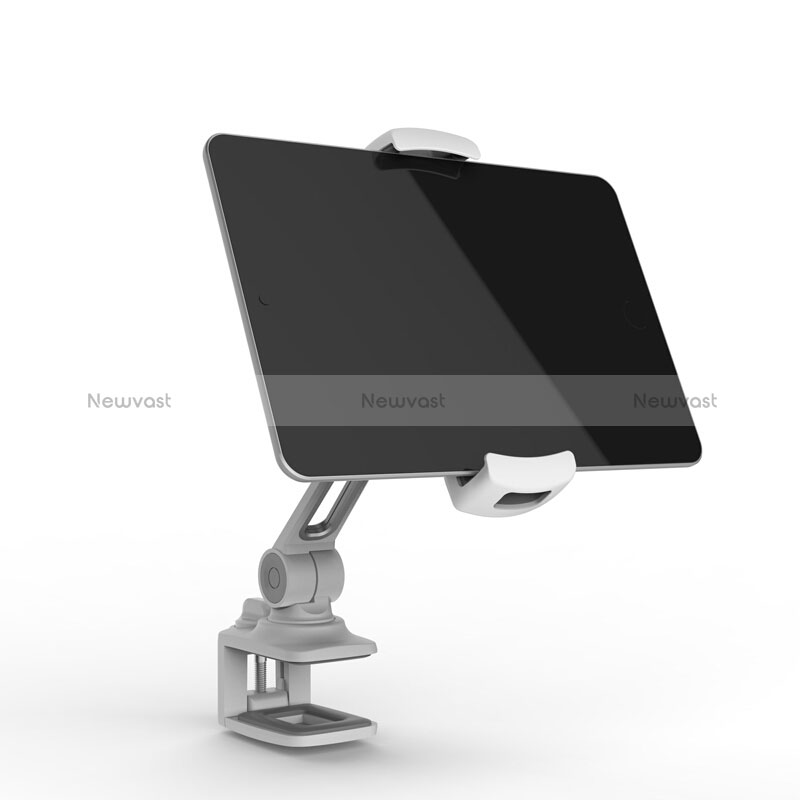 Flexible Tablet Stand Mount Holder Universal T45 for Apple iPad 10.2 (2019) Silver