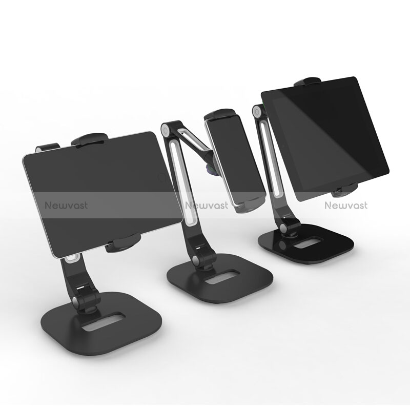 Flexible Tablet Stand Mount Holder Universal T46 for Apple iPad Air 5 10.9 2022 Black