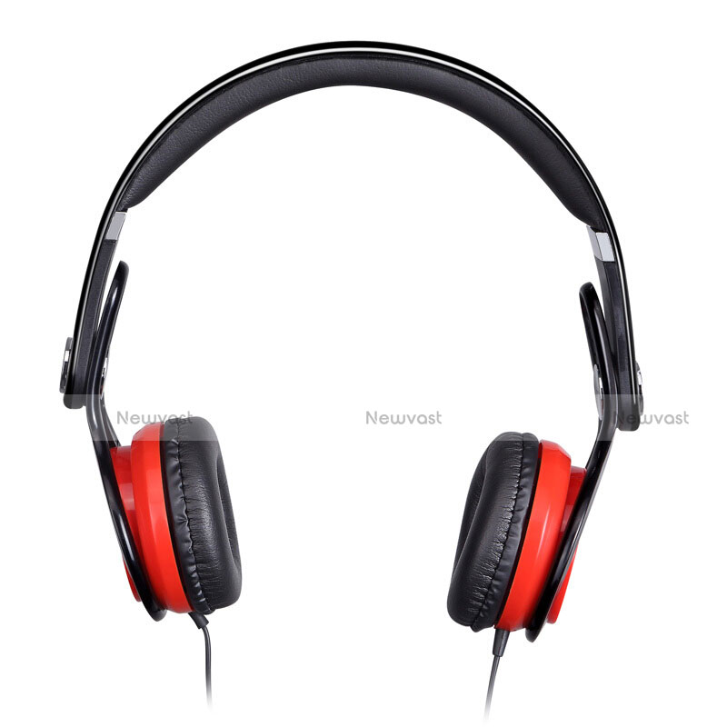 Foldable Sports Stereo Earphone Headphone H60 Red