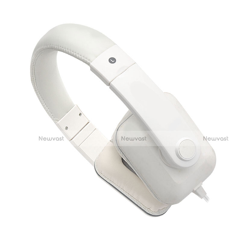 Foldable Sports Stereo Earphone Headphone H66 White