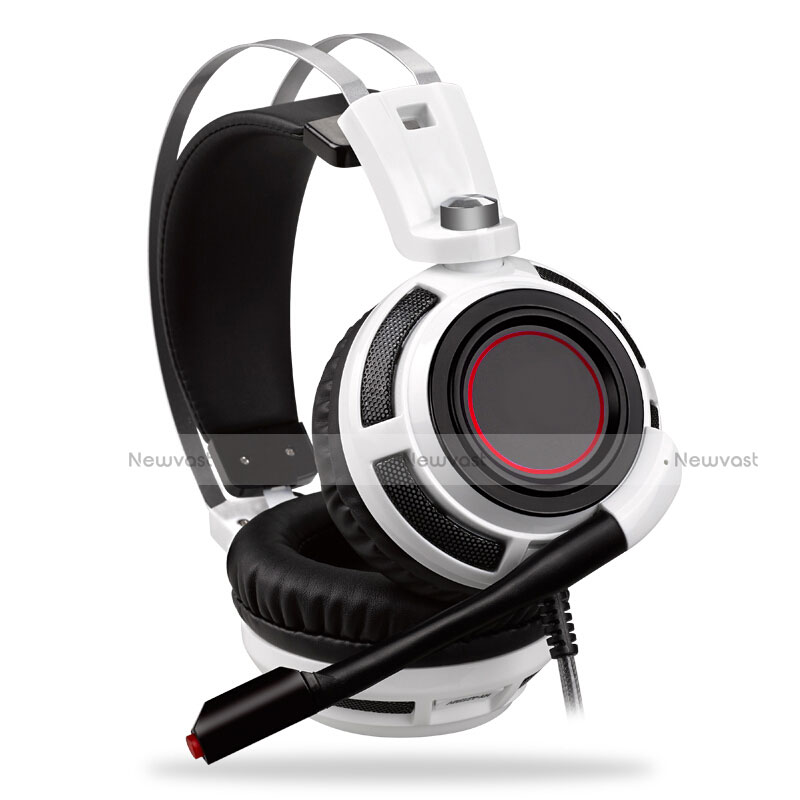 Foldable Sports Stereo Earphone Headset H62 White