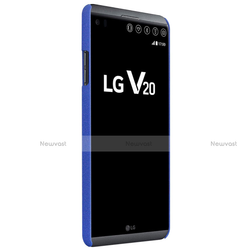 Hard Rigid Plastic Case Quicksand Cover for LG V20 Blue