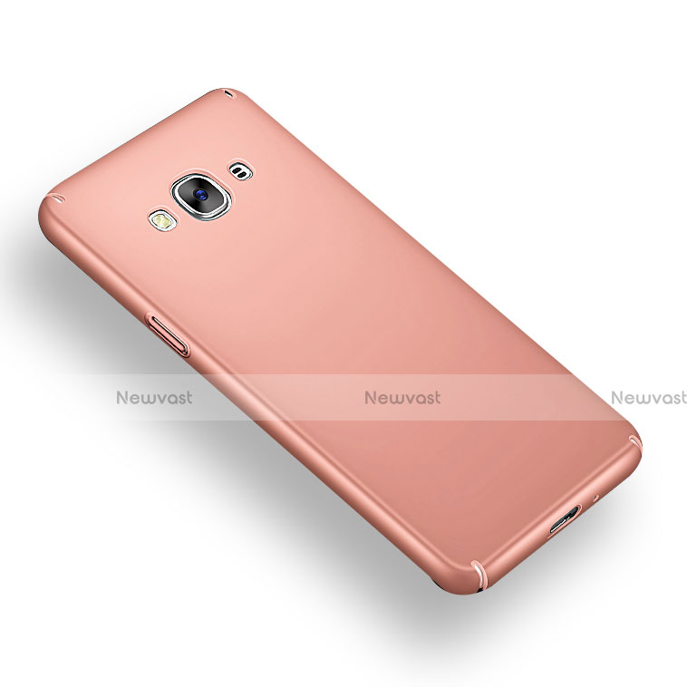 Hard Rigid Plastic Case Quicksand Cover for Samsung Galaxy J3 Pro (2016) J3110 Rose Gold