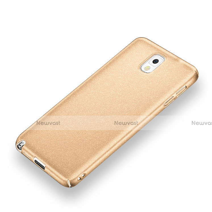 Hard Rigid Plastic Case Quicksand Cover for Samsung Galaxy Note 3 N9000 Gold