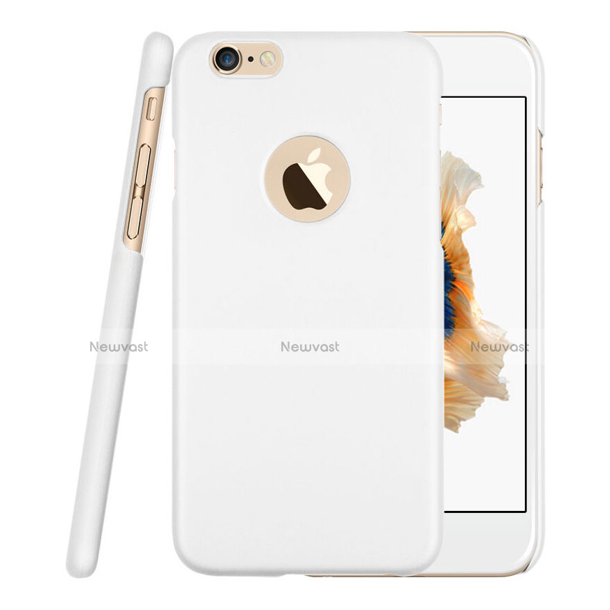 Hard Rigid Plastic Matte Finish Back Cover for Apple iPhone 6 Plus White