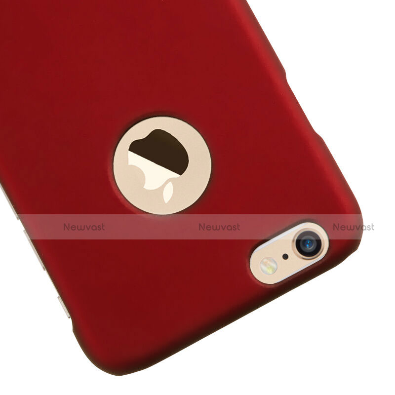 Hard Rigid Plastic Matte Finish Back Cover for Apple iPhone 6S Plus Red