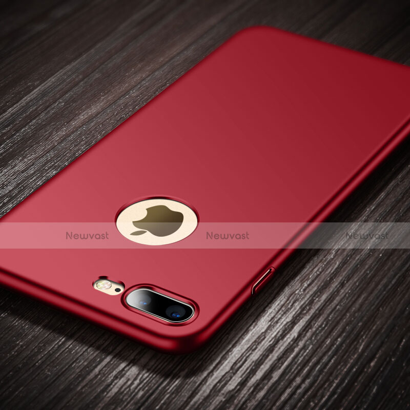 Hard Rigid Plastic Matte Finish Back Cover for Apple iPhone 7 Plus Red