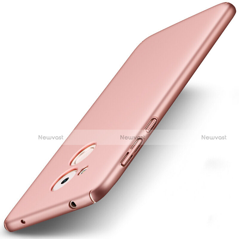 Hard Rigid Plastic Matte Finish Back Cover for Huawei Honor 6C Rose Gold