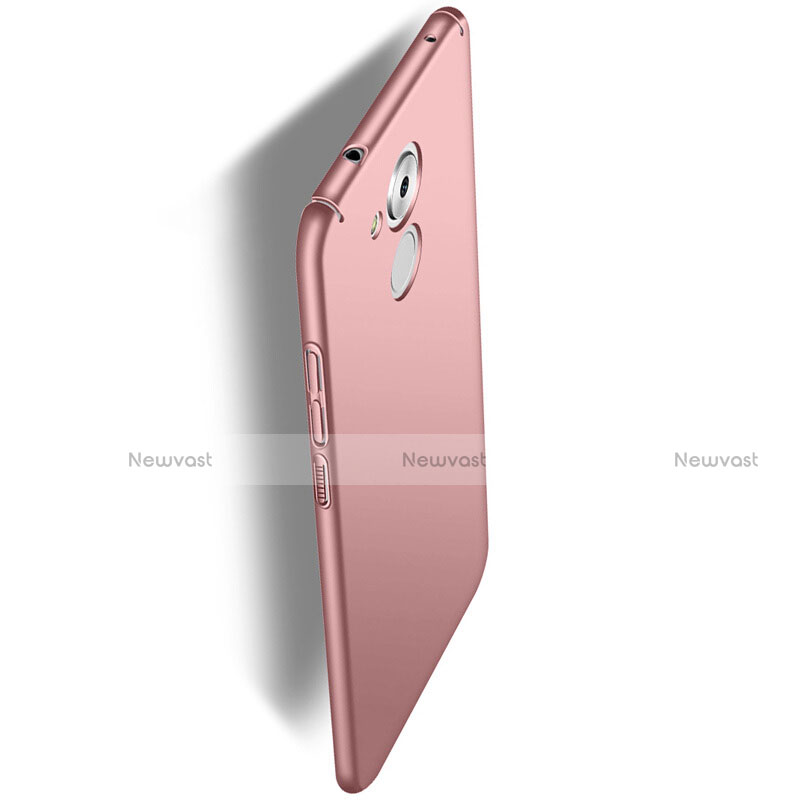 Hard Rigid Plastic Matte Finish Back Cover for Huawei Honor 6C Rose Gold