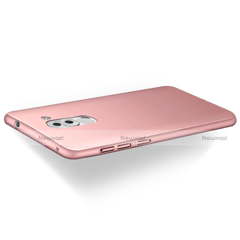 Hard Rigid Plastic Matte Finish Back Cover for Huawei Honor 6X Pro Rose Gold