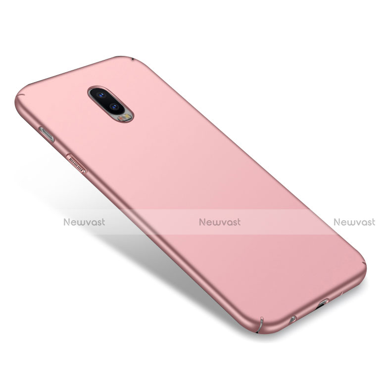 Hard Rigid Plastic Matte Finish Back Cover for Samsung Galaxy C7 (2017) Rose Gold