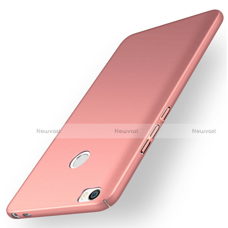 Hard Rigid Plastic Matte Finish Back Cover for Xiaomi Mi Max Rose Gold