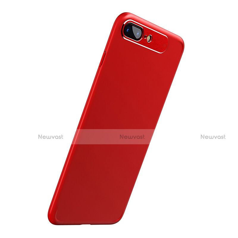 Hard Rigid Plastic Matte Finish Back Cover M01 for Apple iPhone 7 Plus Red