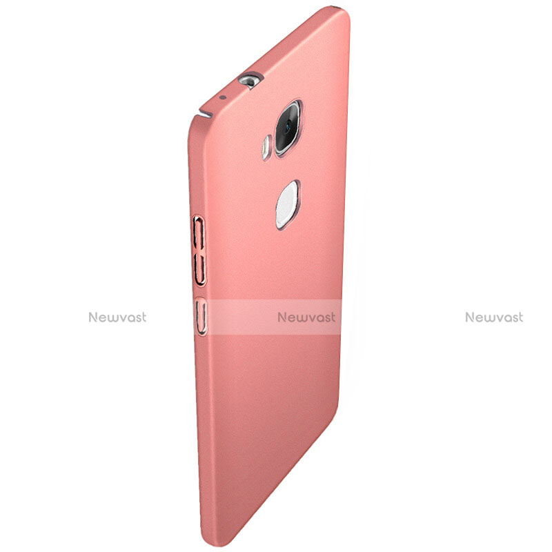 Hard Rigid Plastic Matte Finish Back Cover M01 for Huawei Honor 5X Rose Gold