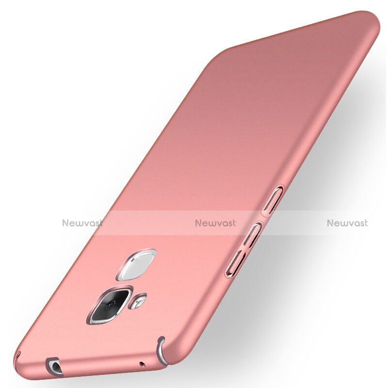 Hard Rigid Plastic Matte Finish Back Cover M01 for Huawei Honor 7 Lite Rose Gold