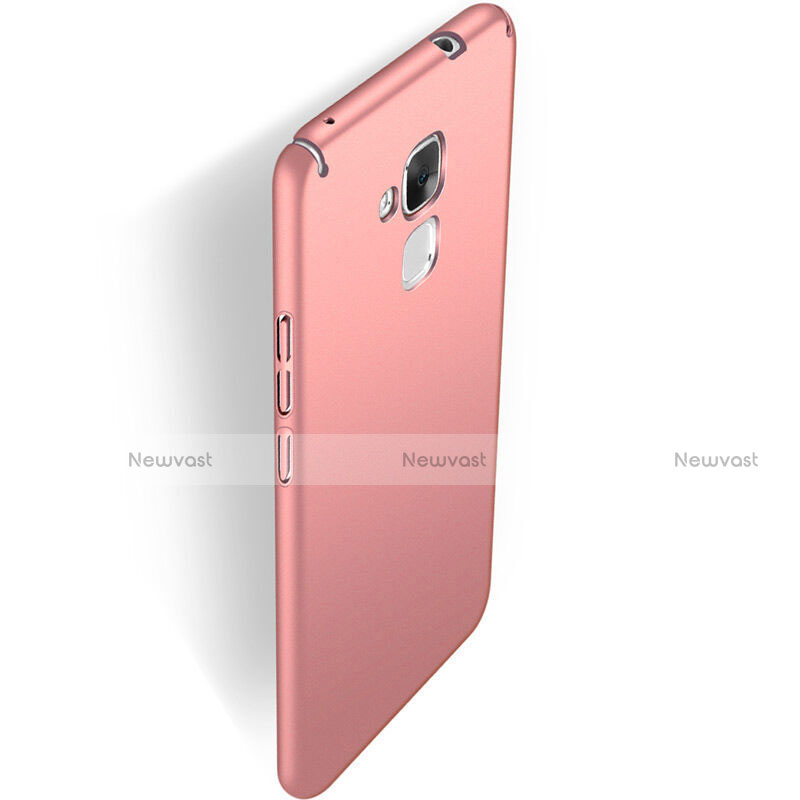 Hard Rigid Plastic Matte Finish Back Cover M01 for Huawei Honor 7 Lite Rose Gold