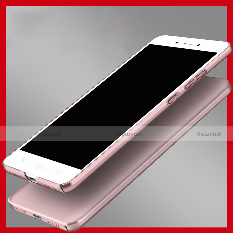 Hard Rigid Plastic Matte Finish Back Cover M01 for Xiaomi Redmi Note 4 Rose Gold