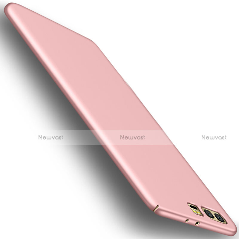 Hard Rigid Plastic Matte Finish Back Cover M02 for Huawei Honor 9 Premium Pink