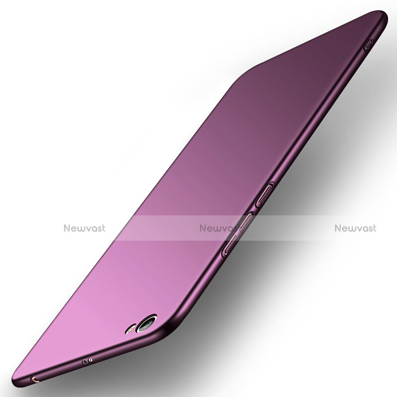 Hard Rigid Plastic Matte Finish Back Cover M02 for Xiaomi Redmi Note 5A Standard Edition Purple