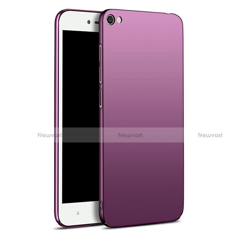 Hard Rigid Plastic Matte Finish Back Cover M02 for Xiaomi Redmi Note 5A Standard Edition Purple