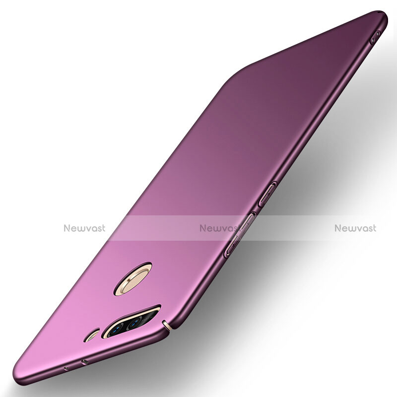 Hard Rigid Plastic Matte Finish Back Cover M03 for Huawei Honor V9 Purple