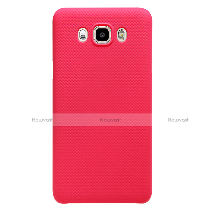 Hard Rigid Plastic Matte Finish Back Cover M03 for Samsung Galaxy J7 (2016) J710F J710FN Red