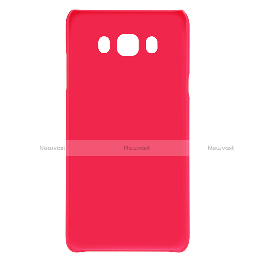 Hard Rigid Plastic Matte Finish Back Cover M03 for Samsung Galaxy J7 (2016) J710F J710FN Red