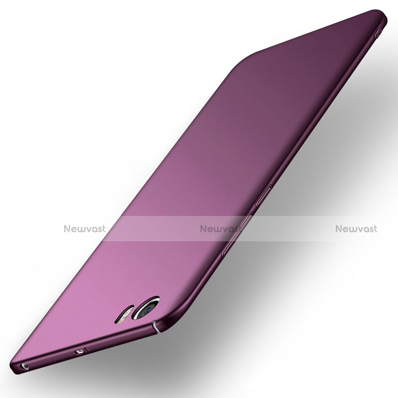 Hard Rigid Plastic Matte Finish Back Cover M05 for Xiaomi Mi 5 Purple