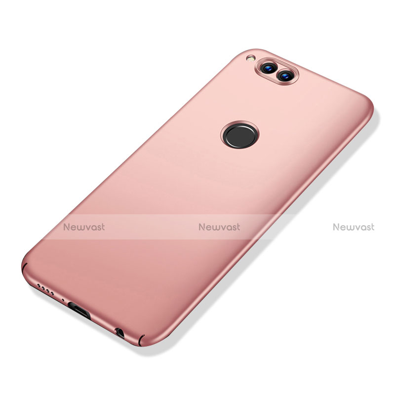 Hard Rigid Plastic Matte Finish Back Cover M09 for Huawei Honor 7X Rose Gold