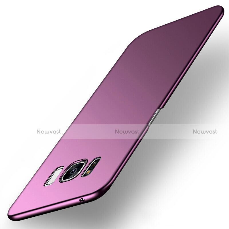 Hard Rigid Plastic Matte Finish Back Cover M12 for Samsung Galaxy S8 Plus Purple