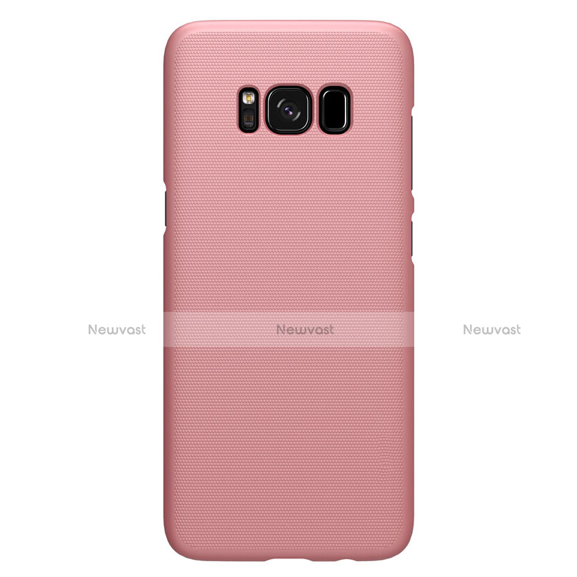 Hard Rigid Plastic Matte Finish Back Cover P01 for Samsung Galaxy S8 Plus Rose Gold