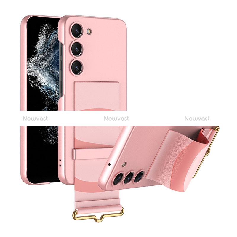 Hard Rigid Plastic Matte Finish Case Back Cover AC1 for Samsung Galaxy S21 5G Pink