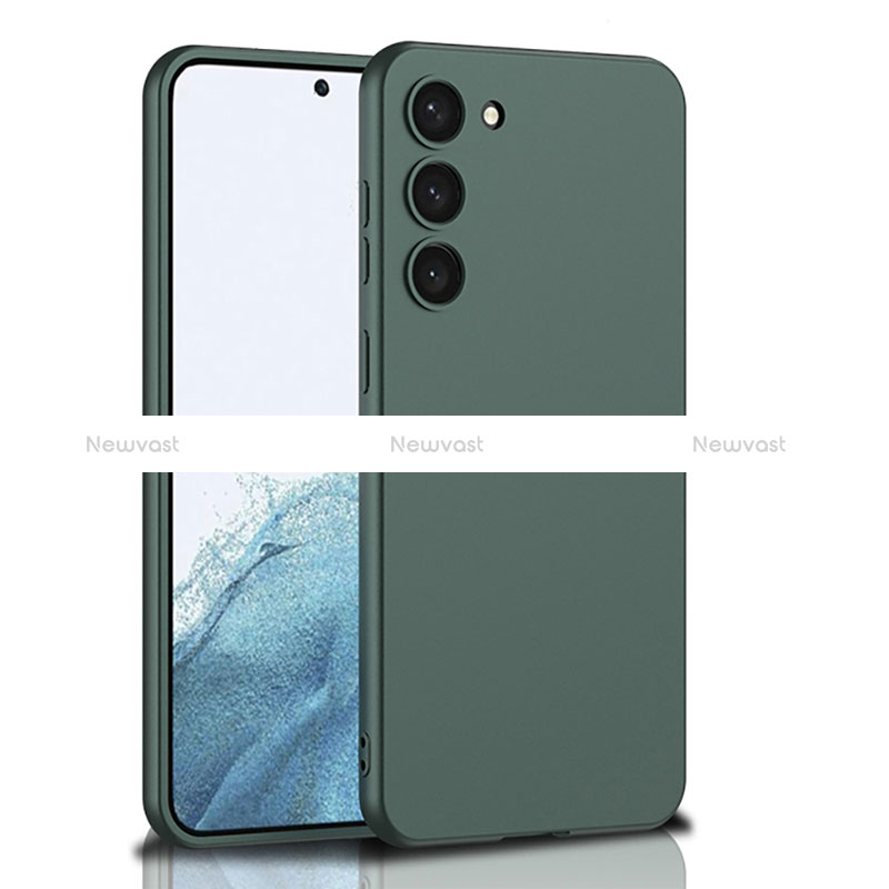 Hard Rigid Plastic Matte Finish Case Back Cover AC1 for Samsung Galaxy S21 Plus 5G Green