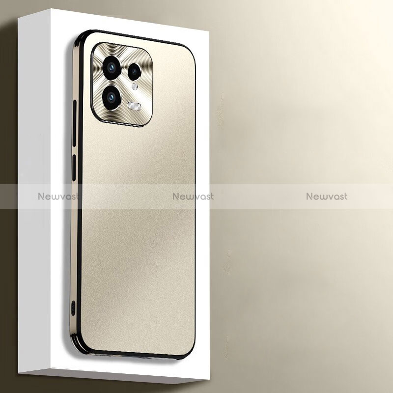 Hard Rigid Plastic Matte Finish Case Back Cover AT2 for Xiaomi Mi 13 Pro 5G Gold