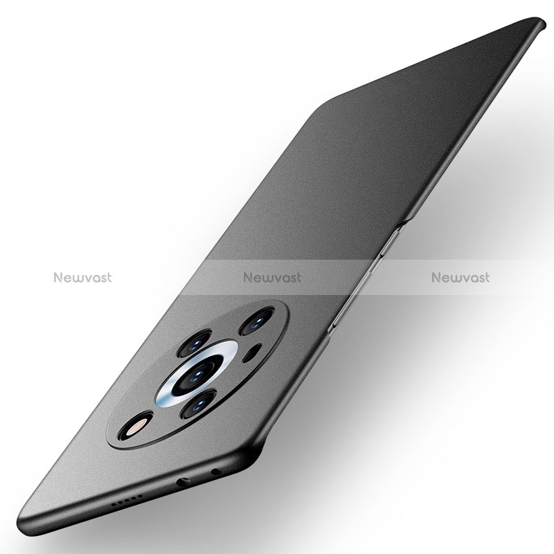 Hard Rigid Plastic Matte Finish Case Back Cover for Huawei Honor Magic3 5G Black