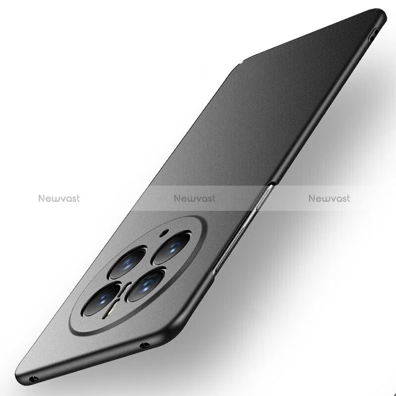 Hard Rigid Plastic Matte Finish Case Back Cover for Huawei Mate 50 Pro Black