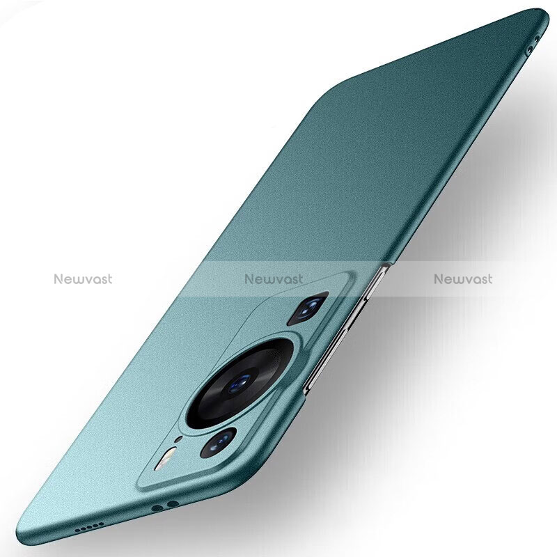 Hard Rigid Plastic Matte Finish Case Back Cover for Huawei P60 Pro Green