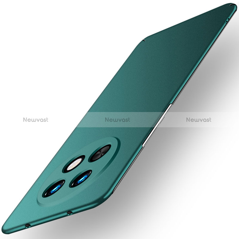 Hard Rigid Plastic Matte Finish Case Back Cover for Oppo A2 Pro 5G Green