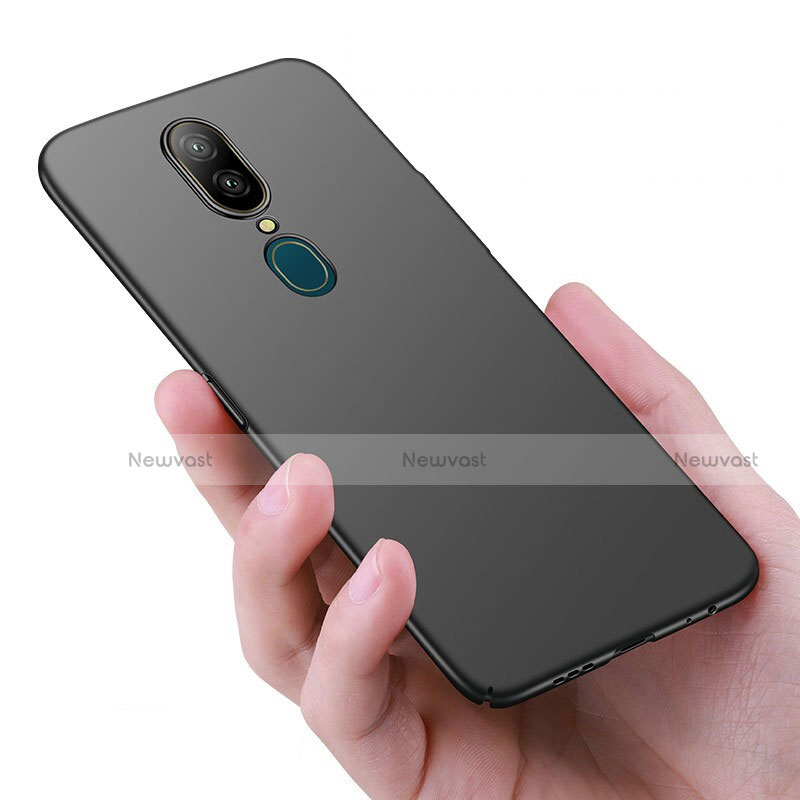 Hard Rigid Plastic Matte Finish Case Back Cover for Oppo A9X Black