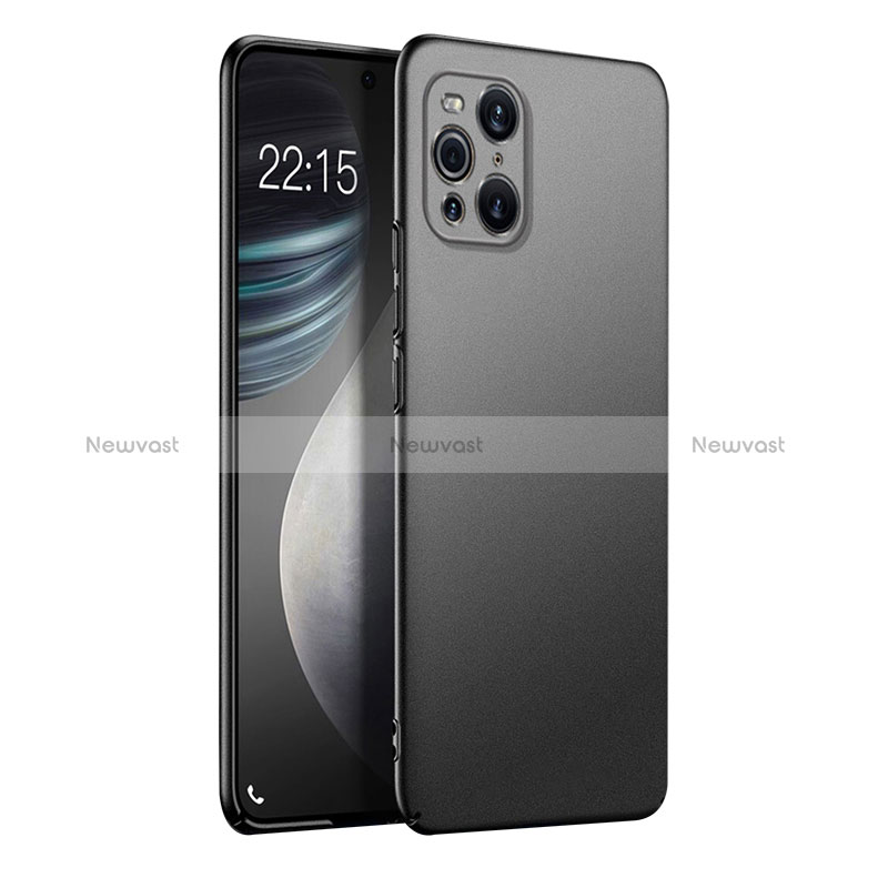 Hard Rigid Plastic Matte Finish Case Back Cover for Oppo Find X3 5G