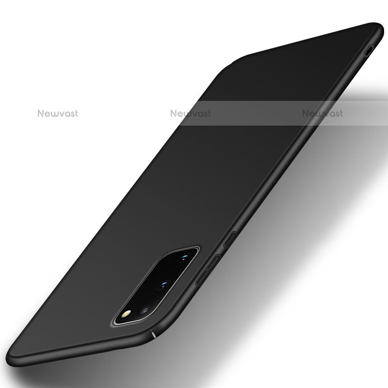 Hard Rigid Plastic Matte Finish Case Back Cover for Samsung Galaxy S20 Black