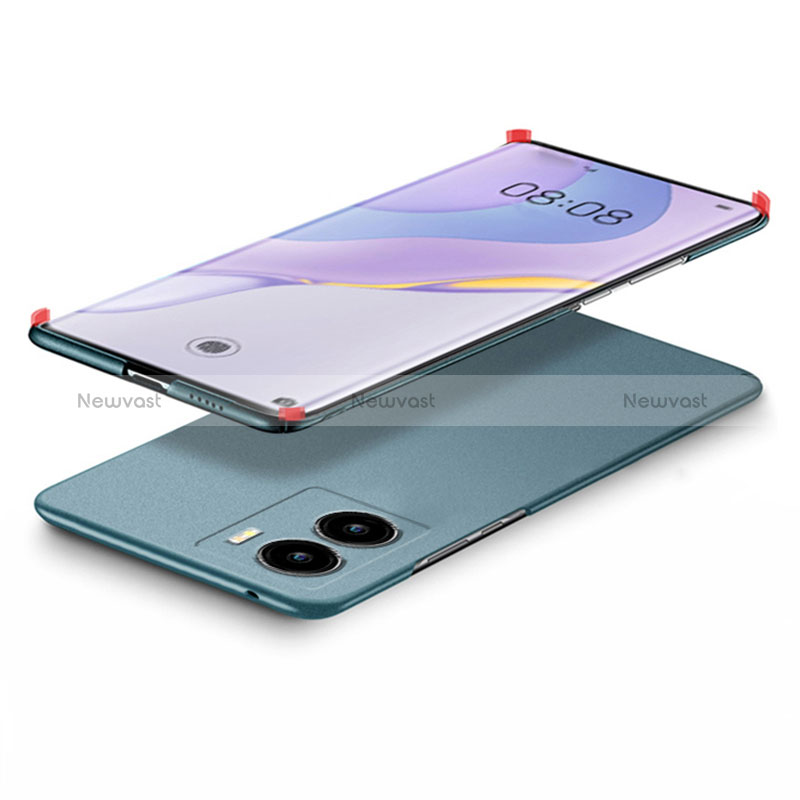 Hard Rigid Plastic Matte Finish Case Back Cover for Vivo iQOO Z7 5G