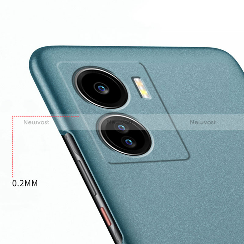 Hard Rigid Plastic Matte Finish Case Back Cover for Vivo iQOO Z7x 5G