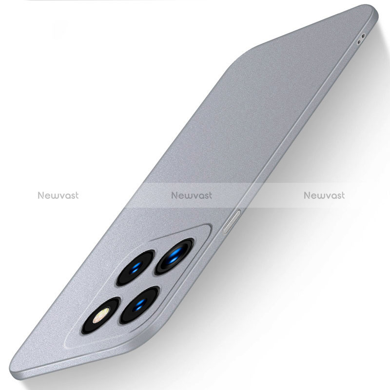 Hard Rigid Plastic Matte Finish Case Back Cover for Xiaomi Mi 14 5G Gray