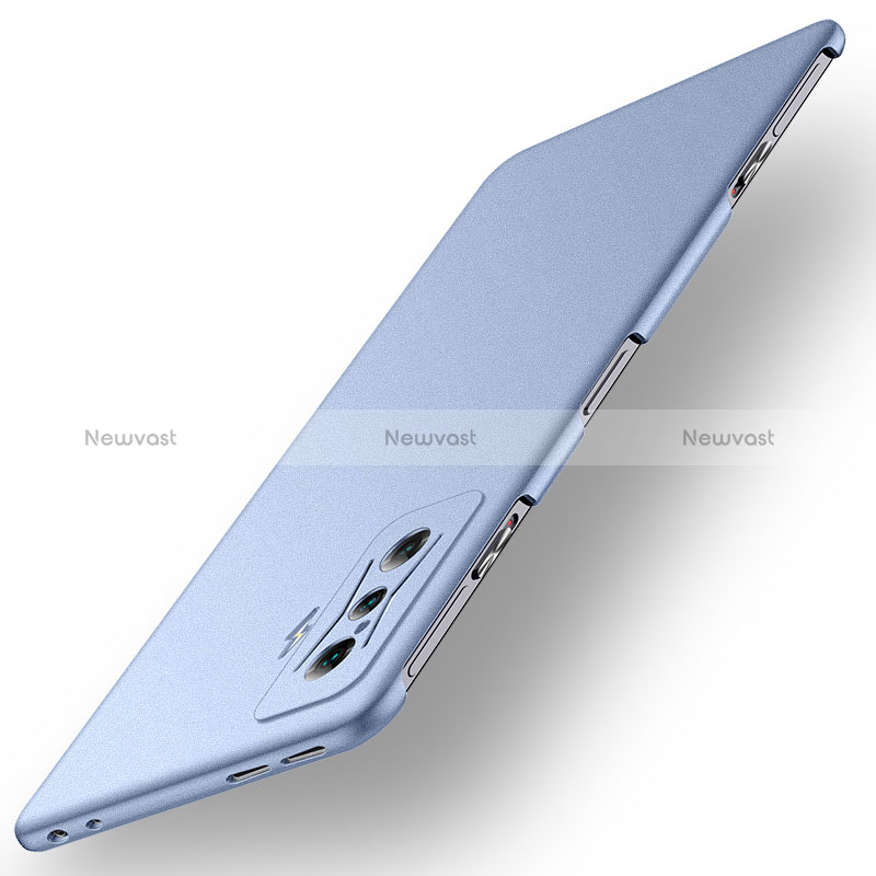 Hard Rigid Plastic Matte Finish Case Back Cover for Xiaomi Redmi K50 Gaming 5G Mint Blue