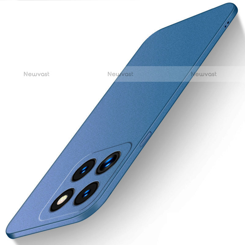 Hard Rigid Plastic Matte Finish Case Back Cover for Xiaomi Redmi K70E 5G Blue